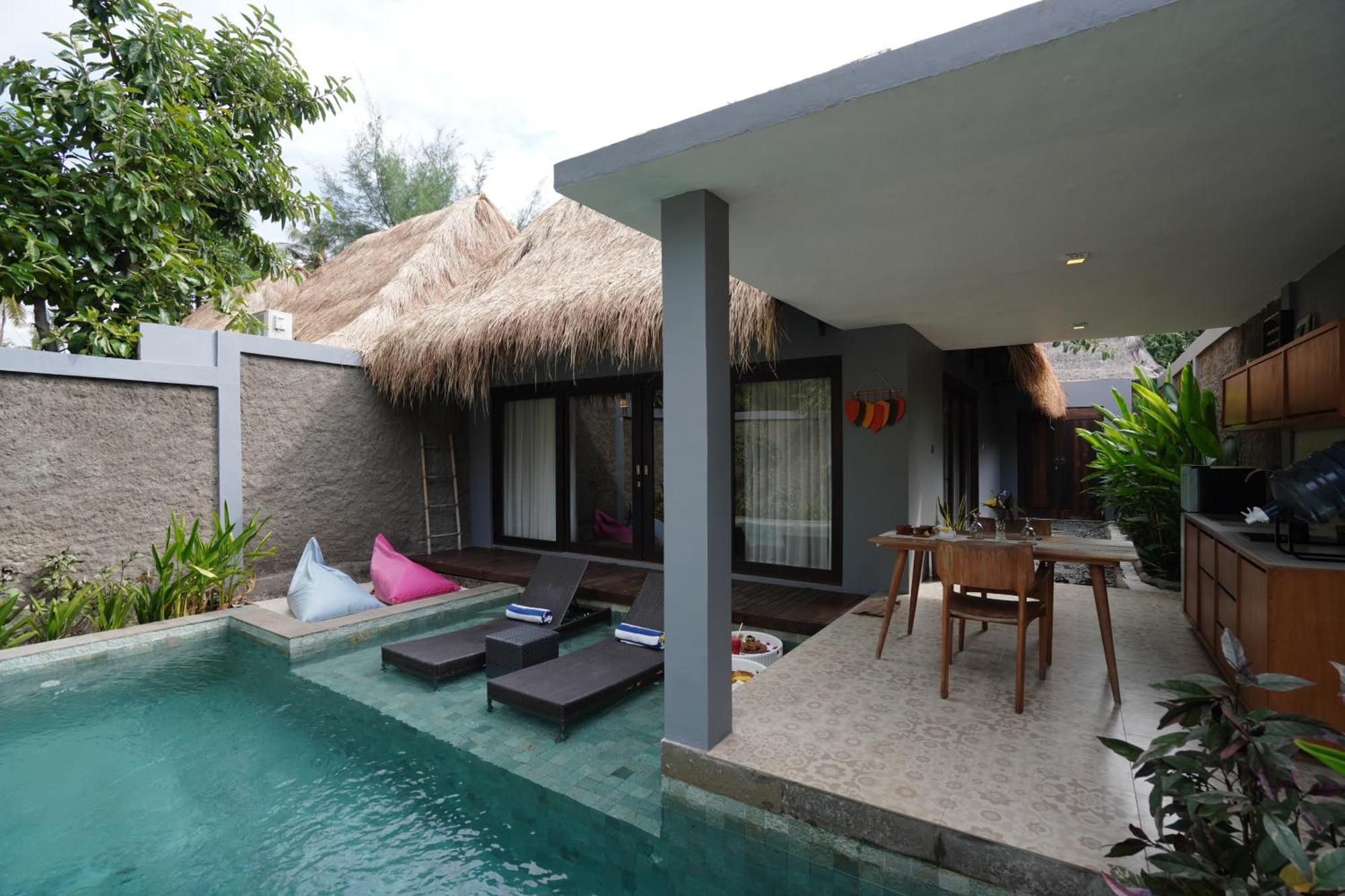 A Villa Gili Air Eksteriør billede