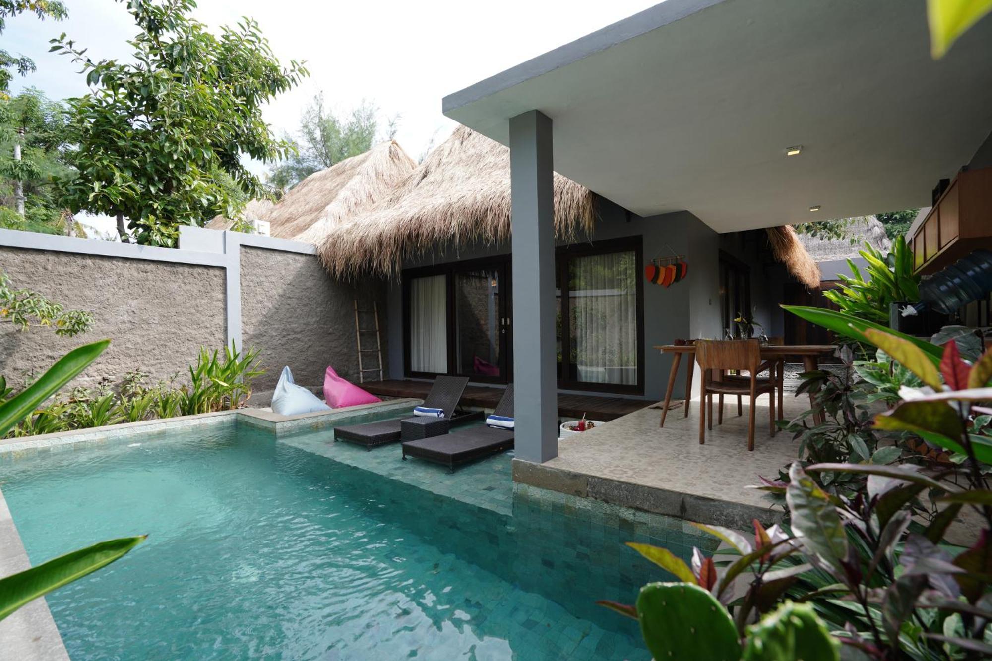 A Villa Gili Air Eksteriør billede